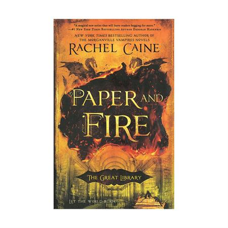 Paper and Fire The Great Library 2 by Rachel Caine_2